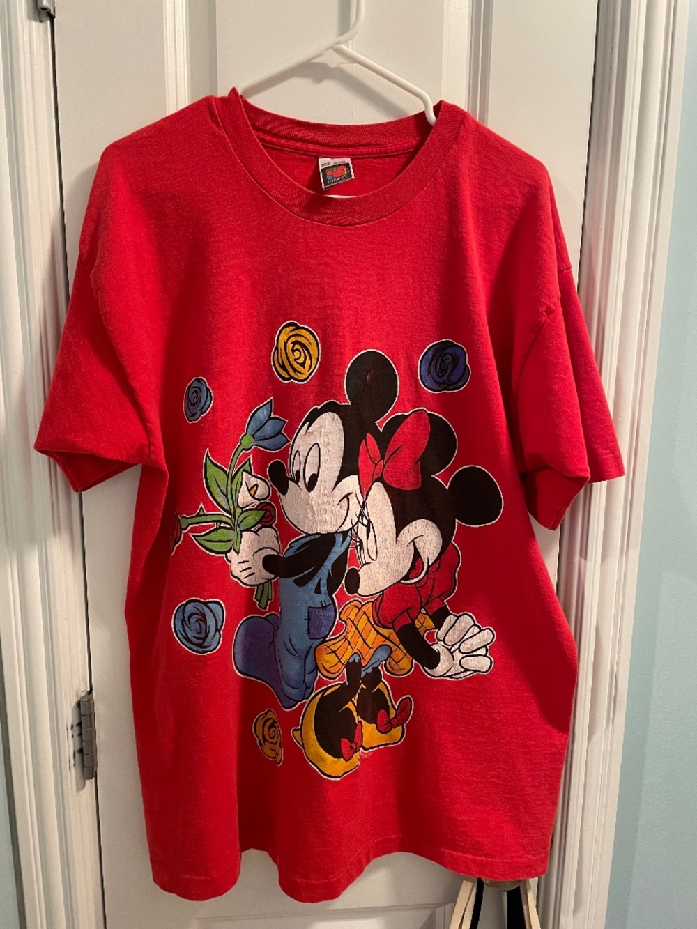 Mickey and Minnie red Mickey unlimited Jerry Leigh T-shirt